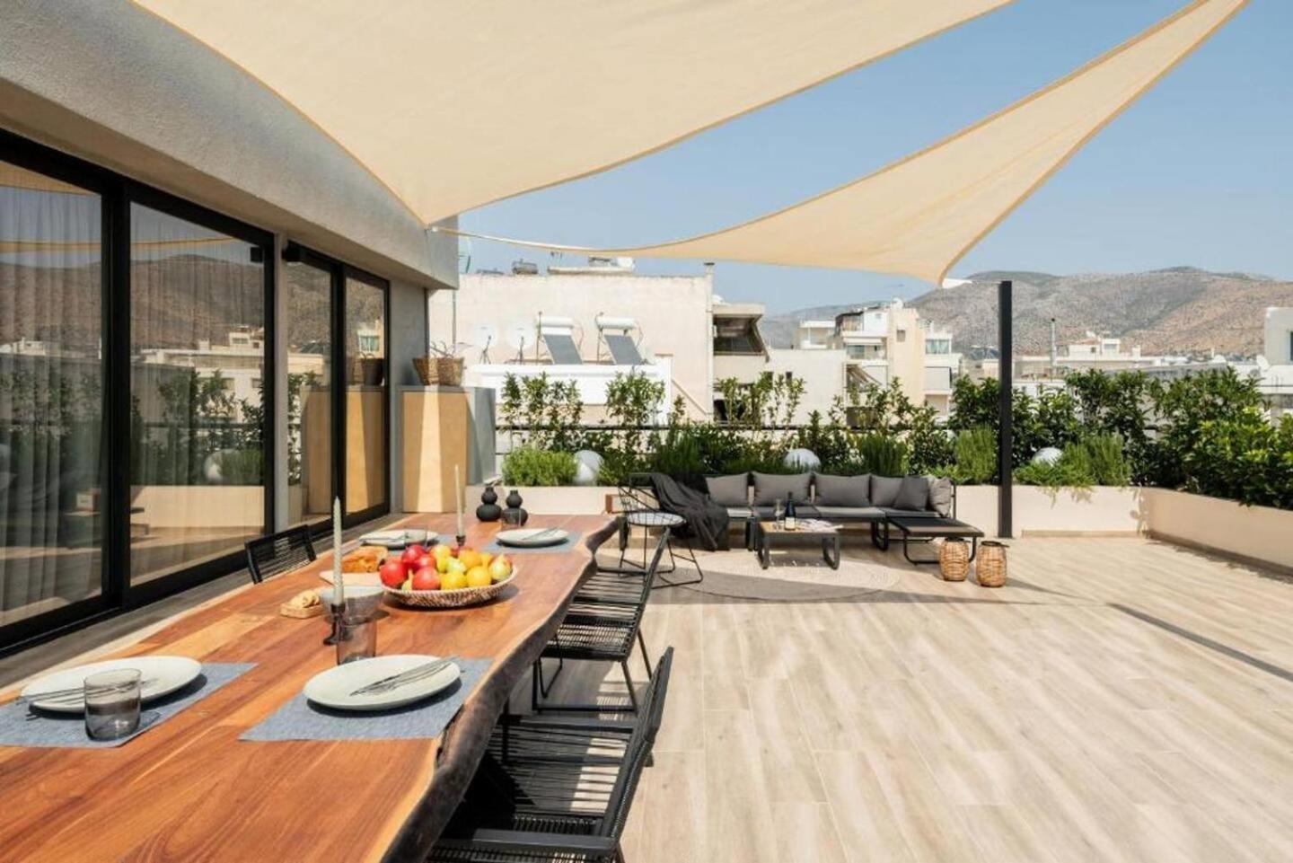 5Bd Luxury Penthouse With Sea View Apartment Athens Exterior photo