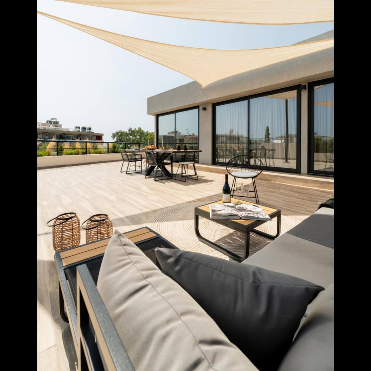 5Bd Luxury Penthouse With Sea View Apartment Athens Exterior photo