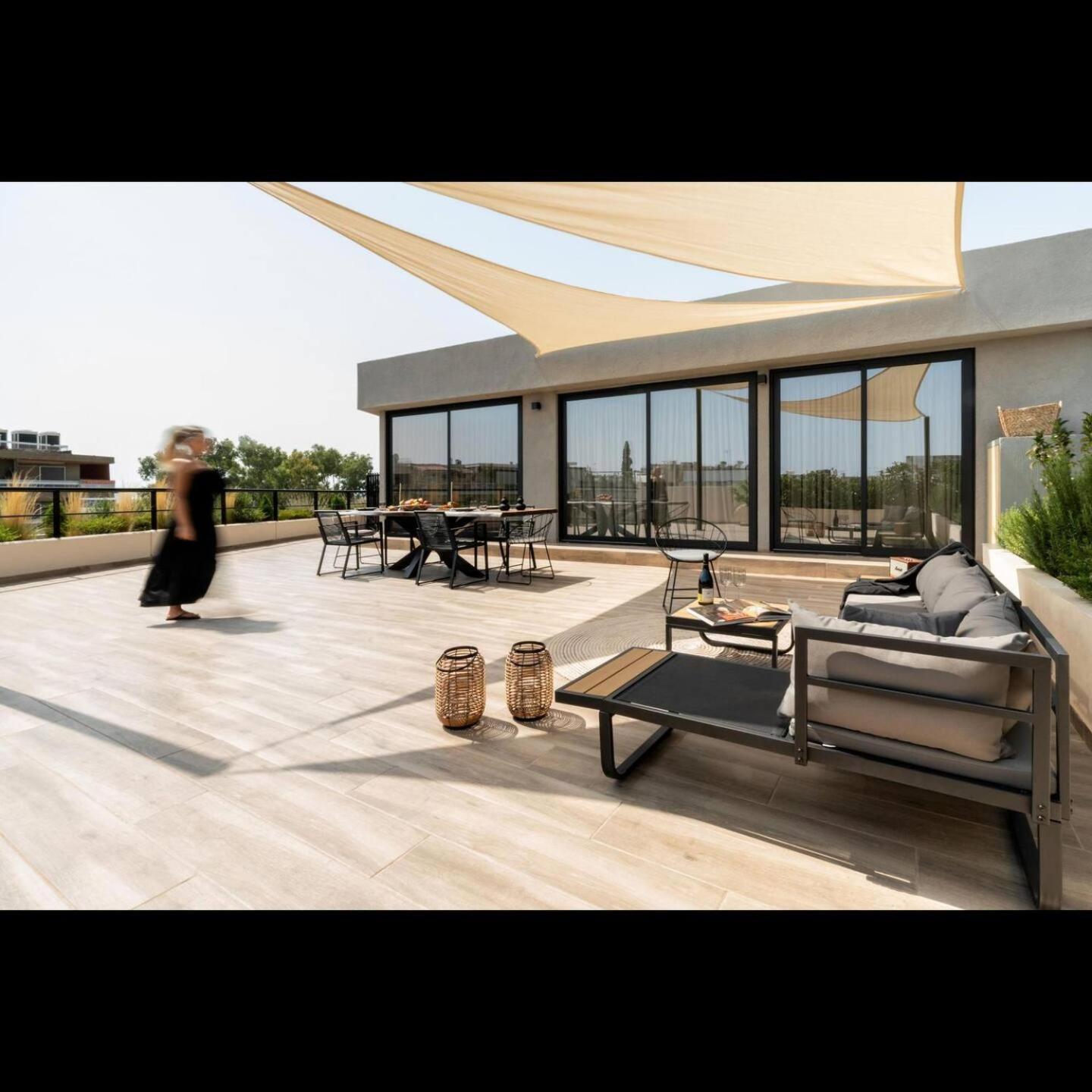 5Bd Luxury Penthouse With Sea View Apartment Athens Exterior photo